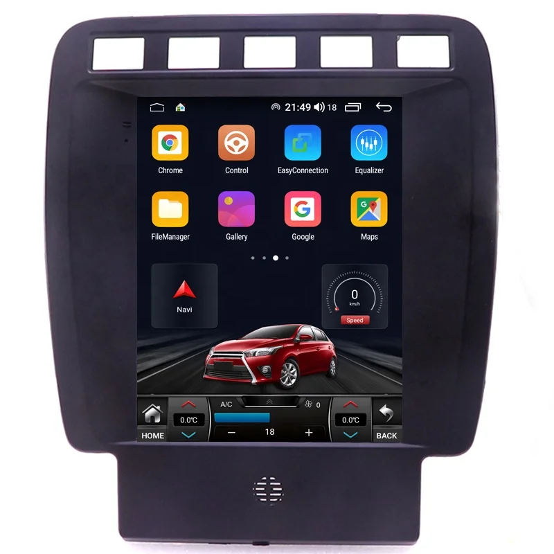Автомобильный мультимедийный плеер 9,7 дюйма для Porsche Cayenne 2006-2009 с 4 + 64 Гб экраном Tesla радио GPS Навигация Аудио видео плеер