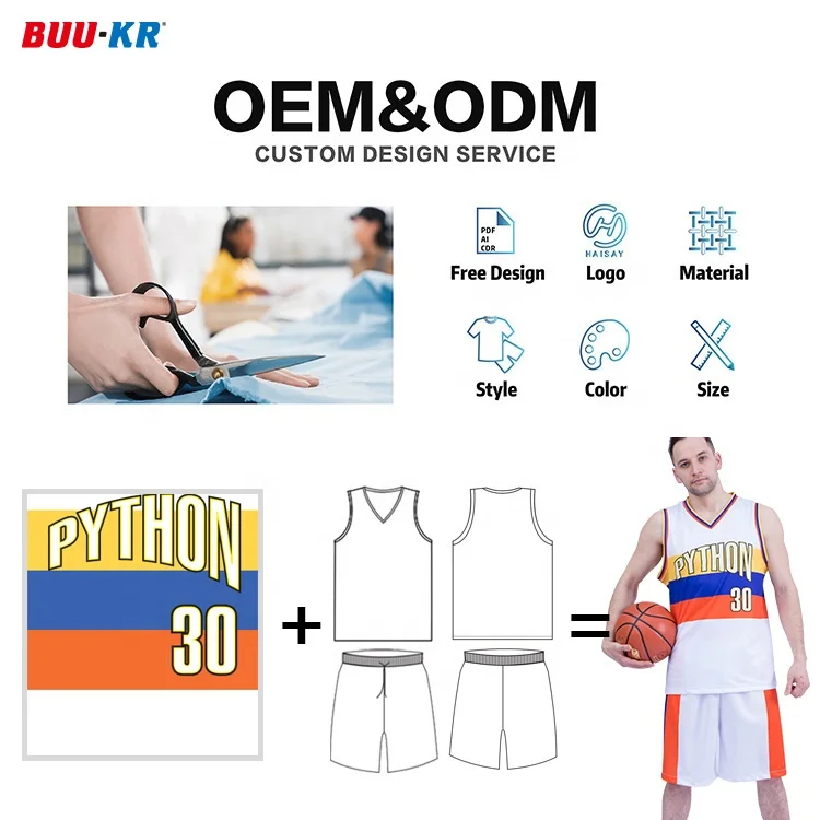 Buker 2024 New Style Design Embroidery Basketball Set Reversible Training Team Sublimation Custom Basketball Uniform For Men
