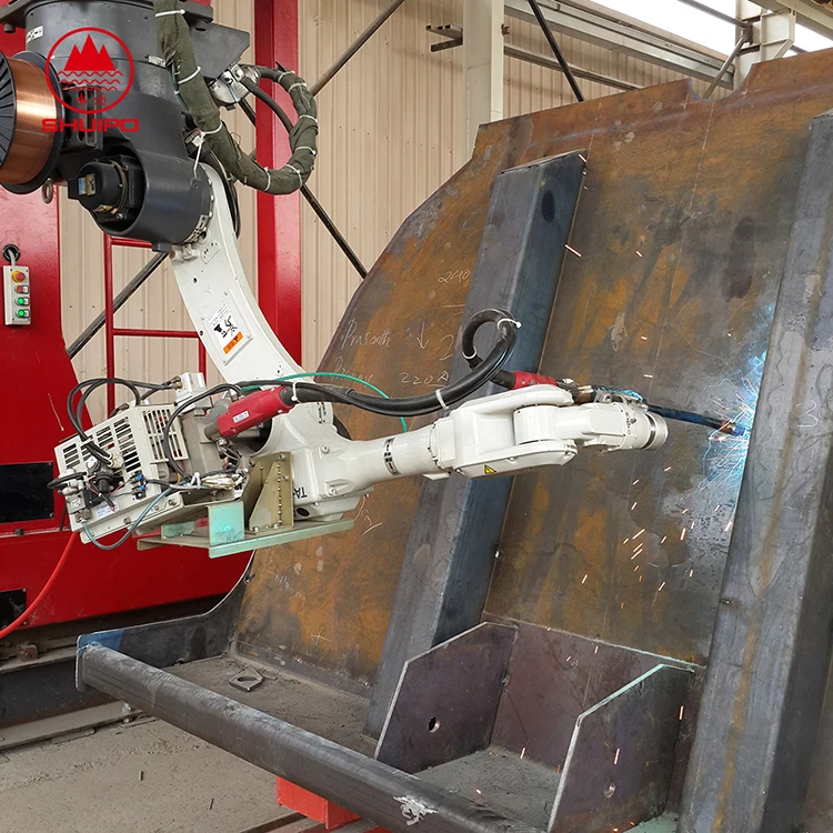 Welding Robot for Special Vehicle as for Dumper Trailer Tank Truck  Longitudinal Seam Welding Machine