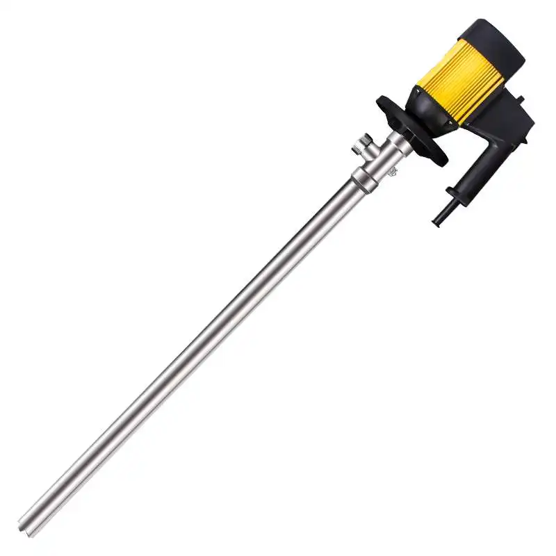 Portable electric barrel oil pump small drum pump