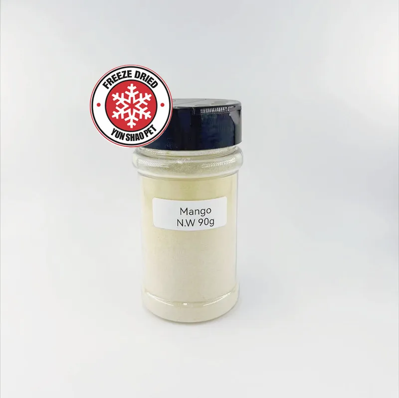 Freeze Dried powder for pet vegan food vegetables & fruits powder spinach flavor  pet treats for dogs and cats with LOW MOQ