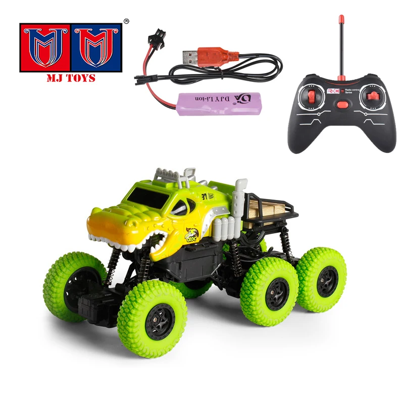 1/16 6WD 6 Wheels  Remote Control Truck Parts Brushless Cross Country Racing Car Rc Monster Truck Off-Road Vehicle