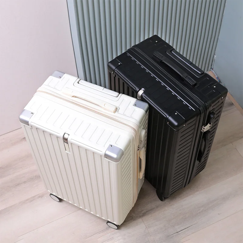 Wholesale Factory Price Custom Logo Travel Trolley Suitcase ABS PC Large Capacity Universal Wheels Luggage