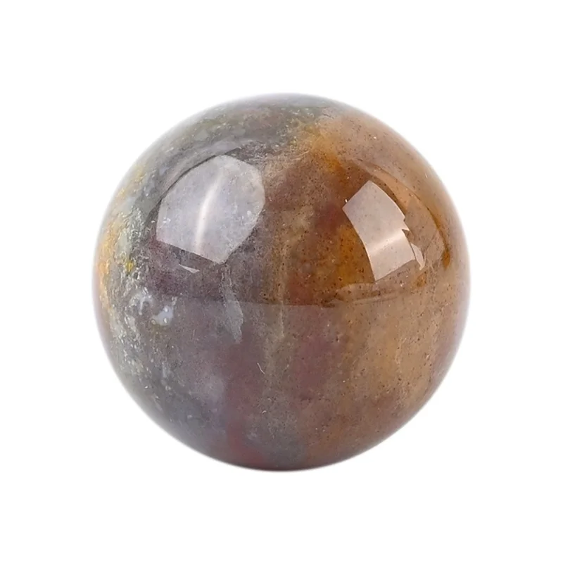 30mm crystal ball ornaments agate stone ball home office living room ornaments energy stone can be customized