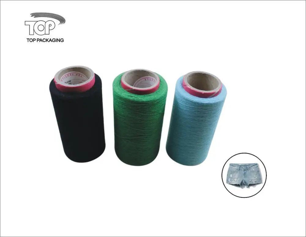 
blue yarn for jeans recycled jeans yarn made by TAITAN machine 