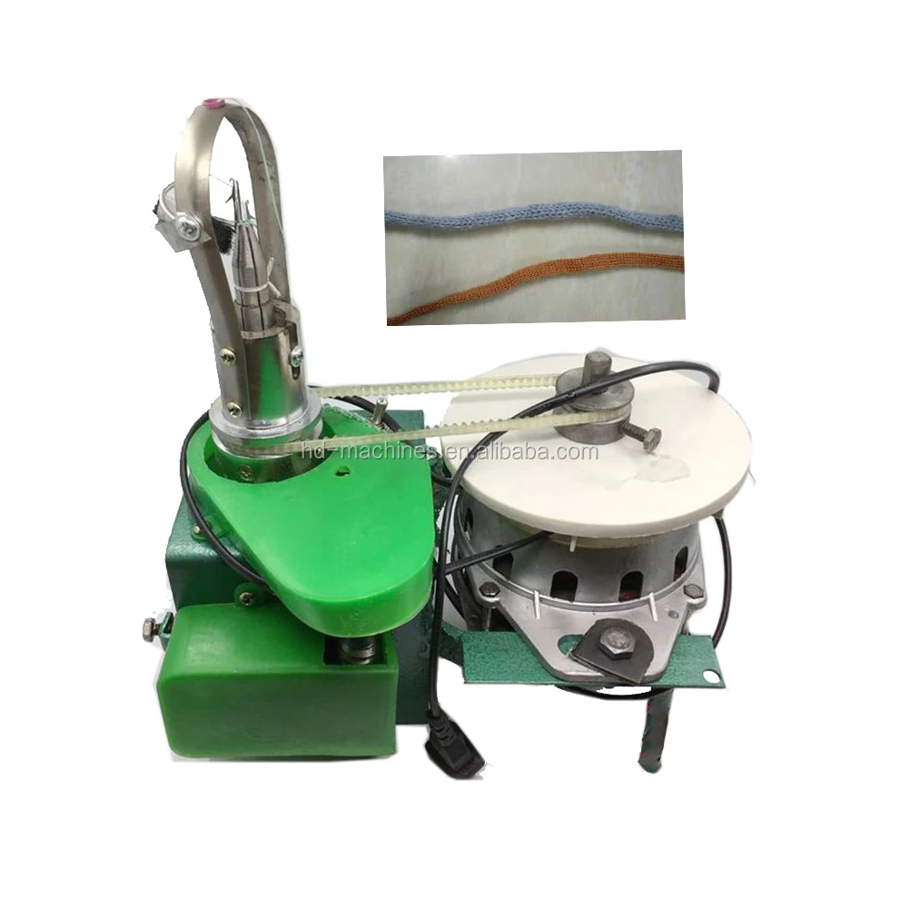 Small round cord belt tape knitting machine