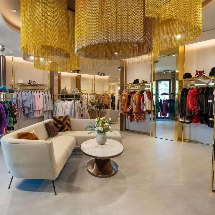 aluminum chain link Metal Link Anodized Aluminum Links for Ceiling Waves