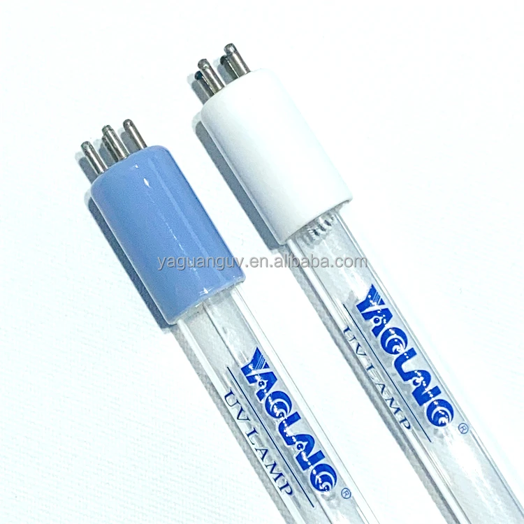 10w 14w 17w 21w 41w quartz uv lamp uvc T5 T6 OEM light factory 4 Pins water treatment