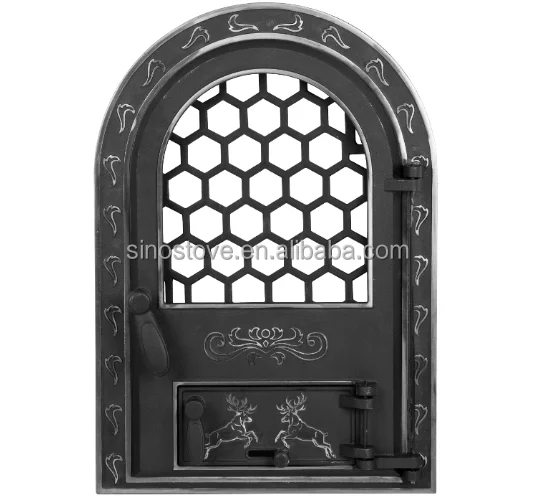 customized design cast iron usi sobe stove door