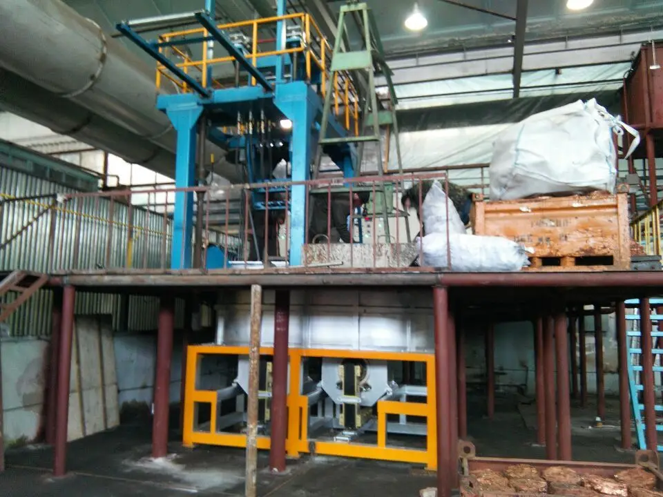 Copper Rod 8mm Continuous casting machine CCR line for bronze ingot and brass ingot making machine