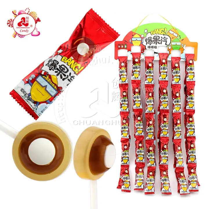 China Sweet Lollipop Manufacturer / Chuanghui Factory Candy Series hard lollipop