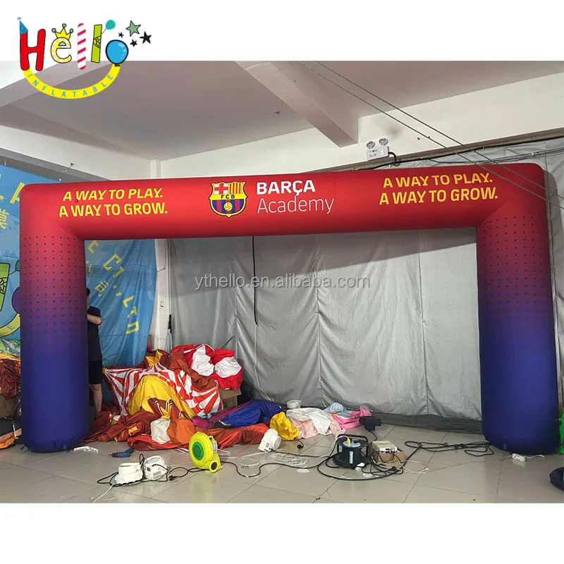 Factory Custom Sports Arch Outdoor Inflatable Finish Line Arch Air Blow Arch For Sale