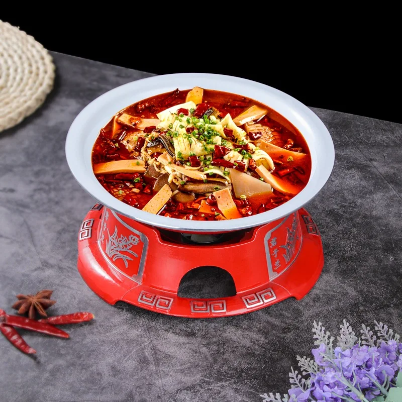 Commercial gas mess hall big noncorrosive steel thicken Stove