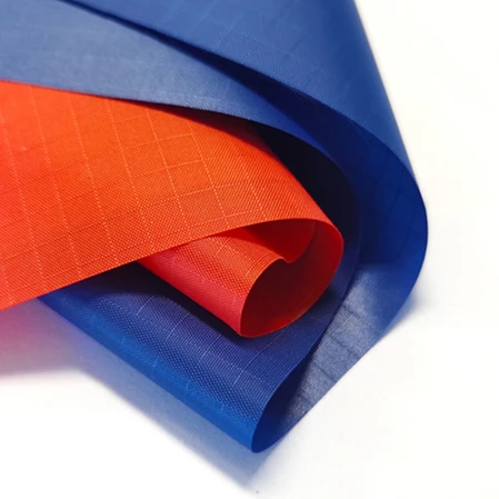 Factory supply lightweight ripstop waterproof oxford polyester 210T taffeta fabric for bags raincoat