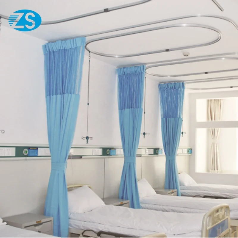Safety flame retardant Medical Hospital Partition Cubical Curtain