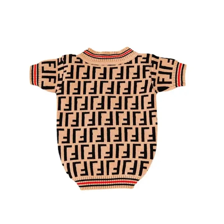 custom cat dog sweater plus size dog jumpers sweater Pullover Jacquard pet clothes Knitted dog sweaters