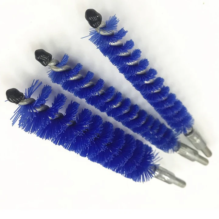 Spiral Brush for Copper Tube Cleaning Machine Condenser Chiller Tube Cleaner