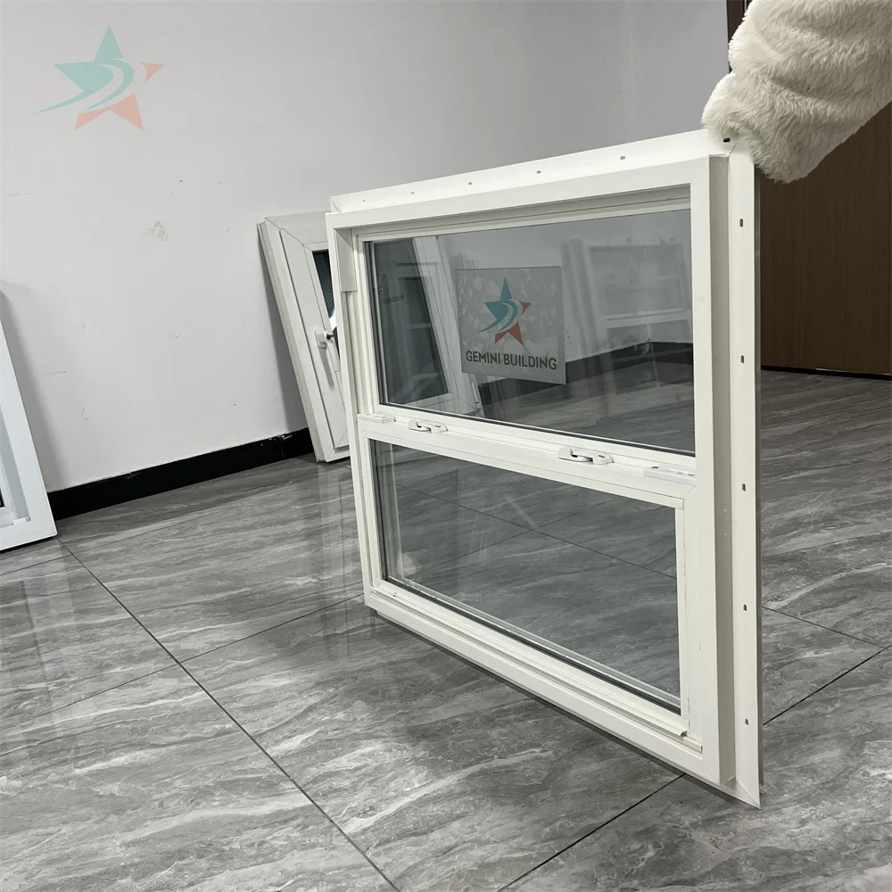 Upvc Windows Double Glaze plastic Window jalousie Window Frames