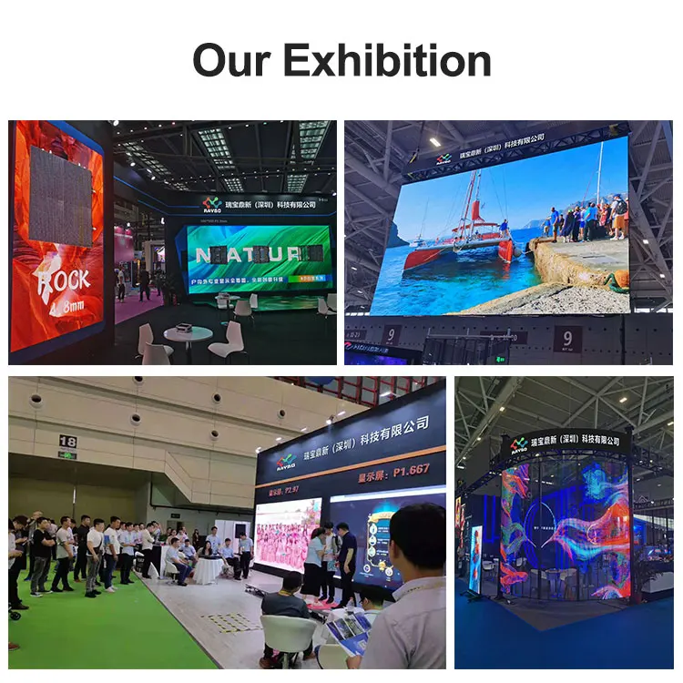 P2.6mm P2.97mm P3.91mm P4.81mm 3840HZ Indoor Outdoor LED Display Screen Video Wall Rental Stage LED Display Screen