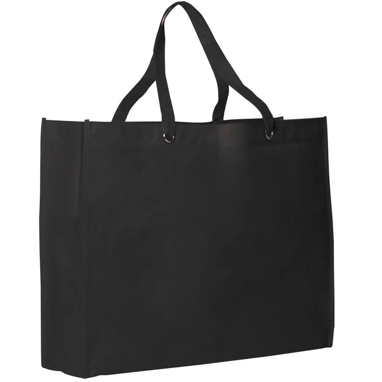 High Quality Reusable Custom Logo Printed PP Non Woven Luxury Large Tote Shopping Bag in Alibaba