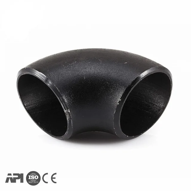 A234 WPB 90 degree long radius carbon steel pipe fittings elbow