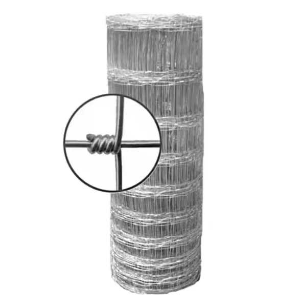 Portable Hog galvanized mesh mesh  Wire Fencing  with Ground Post Installation