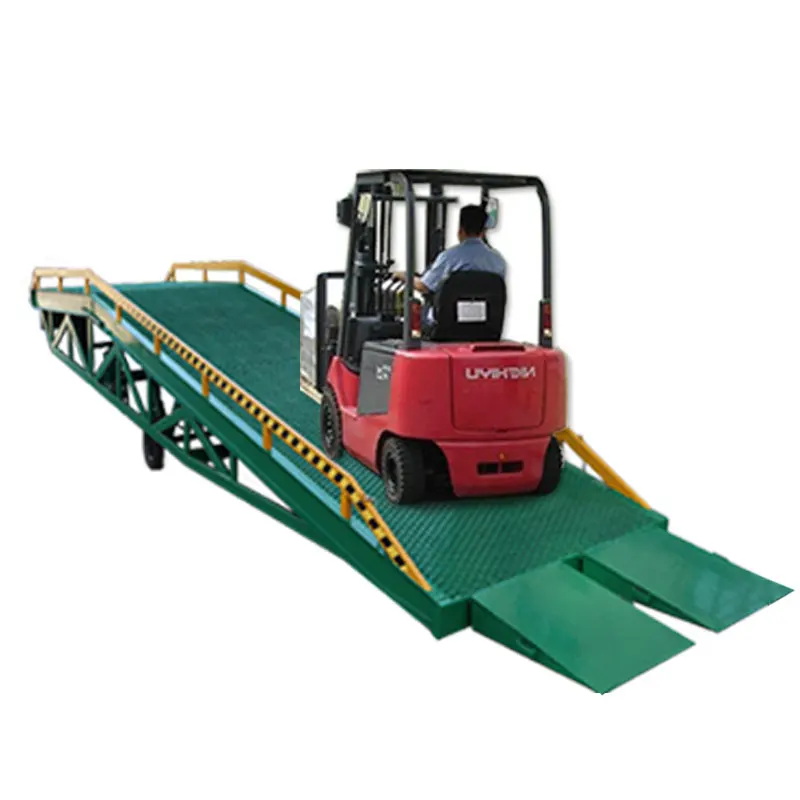 Китайская фабрика, лидер продаж, 10 тонн, вилочный погрузчик, переносной контейнер, передвижная платформа, док-рампа