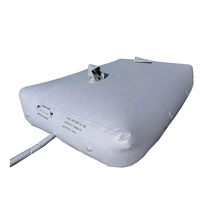 Collapsible water bottle foldable water storage bladder 1500l water bladders hydration