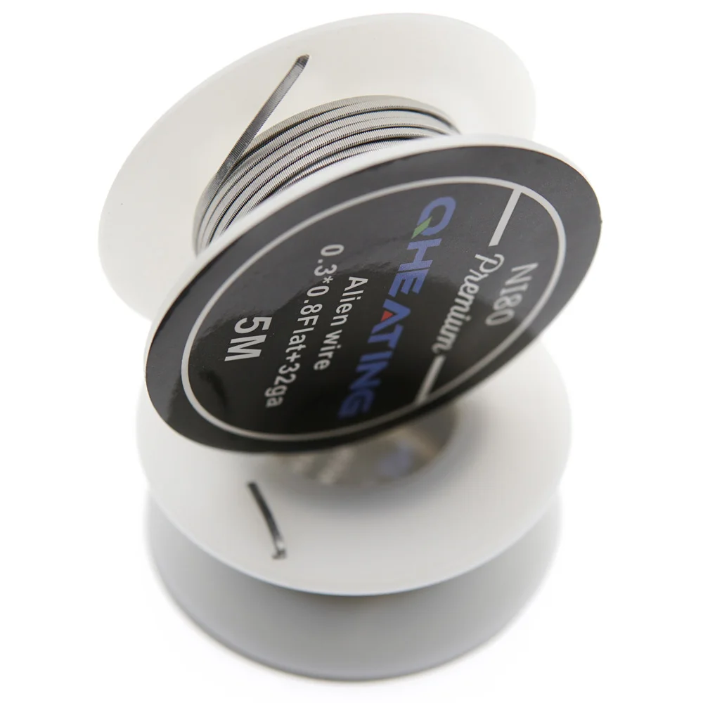 Huge Vape Electronic Cigarette Ni80 wire Prebuilt Alien Fused Clapton Wire Coil