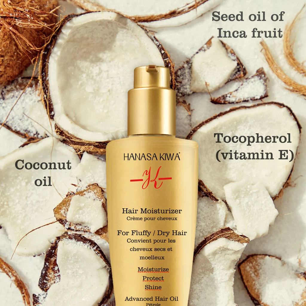 HANASA KIWA HAIR Repair Argan Oil spray  Of free parabens and sulfate surfactants