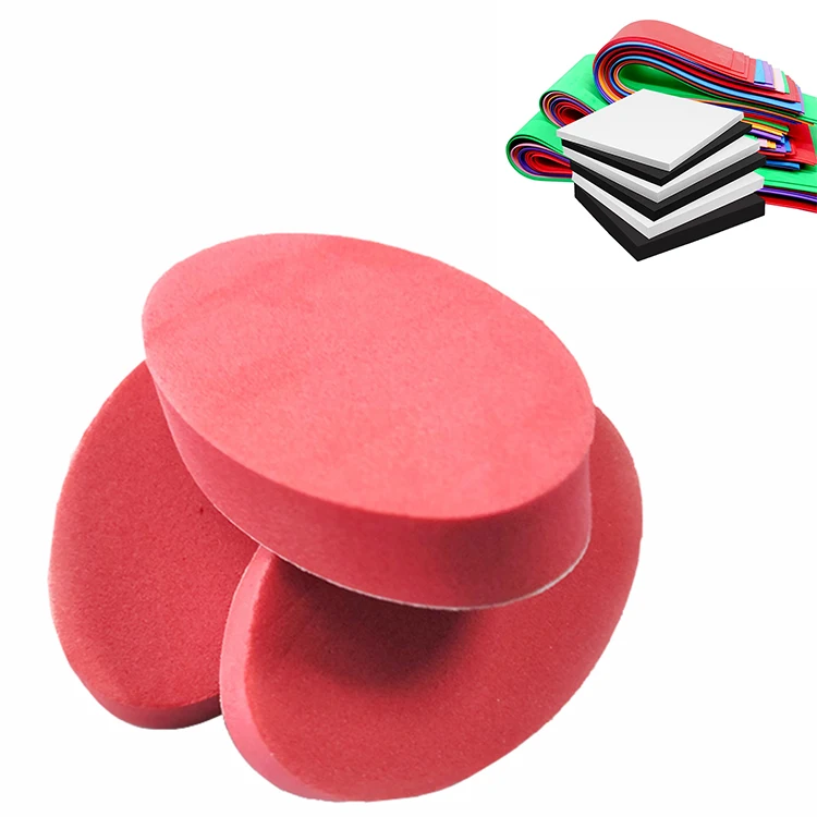 Die Cut New Shockproof Round EVA Foam Pads Custom Self-Adhesive 3mm 5mm Thick Square adhesive EVA Foam