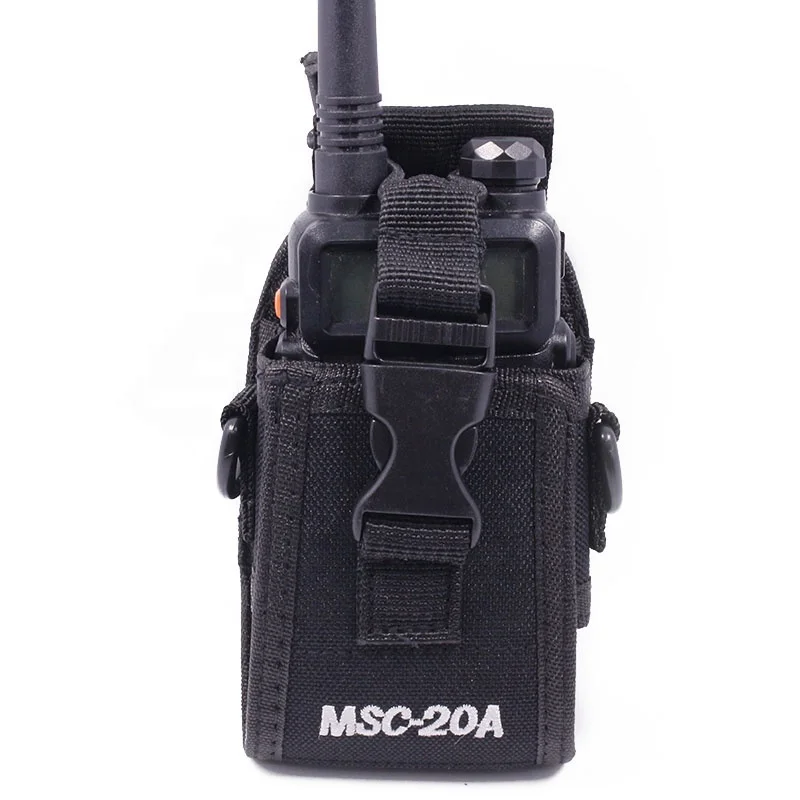 Abbree MSC-20A нейлон двухстороннее радио чехол сумка для Baofeng Радио UV-5R серии UV-82 888S TYT Motorola Wouxun иди и болтай Walkie Talkie