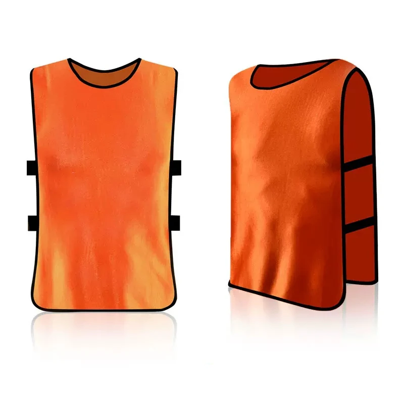 Soccer Football Bibs Wholesale  Sublimated Football vests training football chest vest for training speed training vest