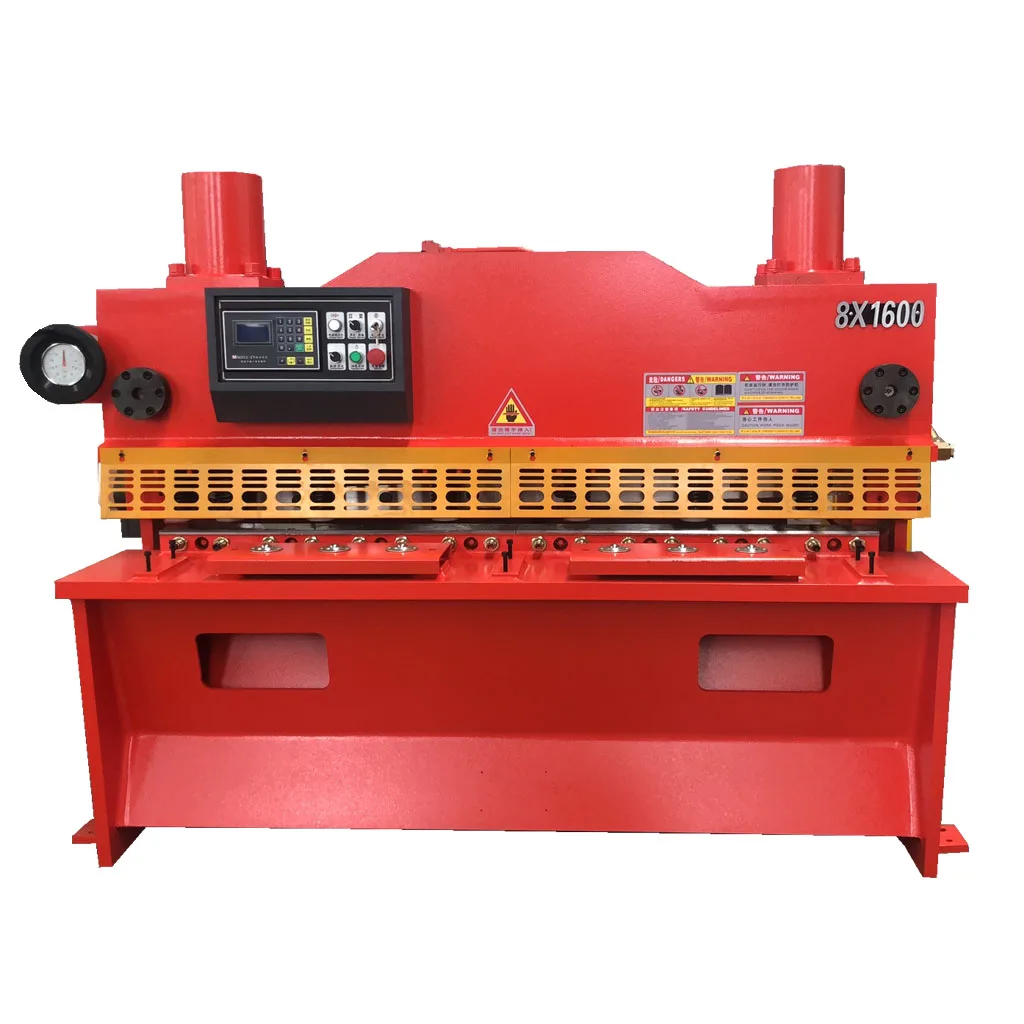 Special Shearing Machine Metal Cutting Machine Hydraulic Sheet Metal Guillotine Shearing Machine China Max Angel Key Training