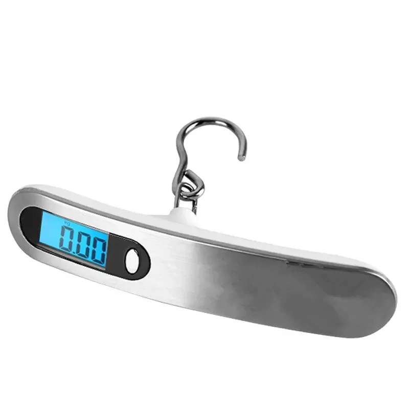 Digital Weight Electronic Luggage Scales 10g 50kg Portable Luggage Scale Stainless Steel ABS + Digital Display Luggage Weighing