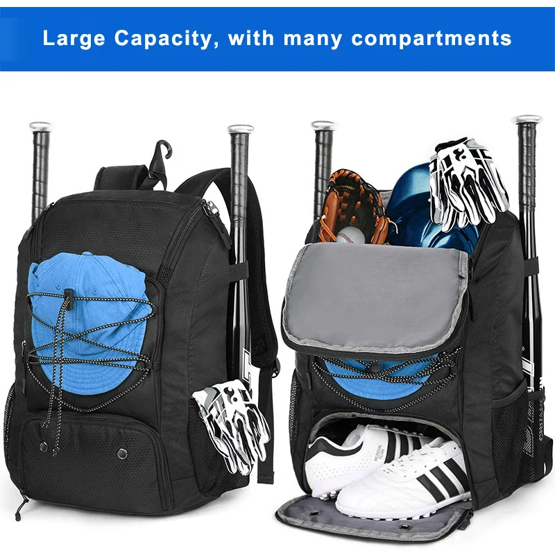Baseball Softball T-Ball Bat Backpack Basketball Backpack Tennis Badminton Racket Backpack