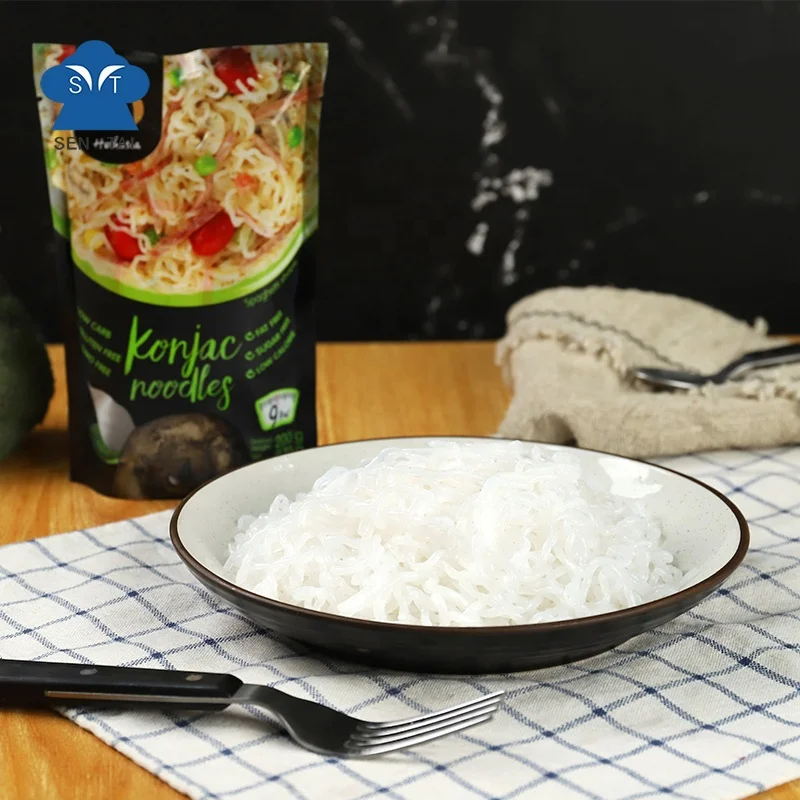  Макаронные изделия konjac с низким содержанием калорий лапша быстрого приготовления