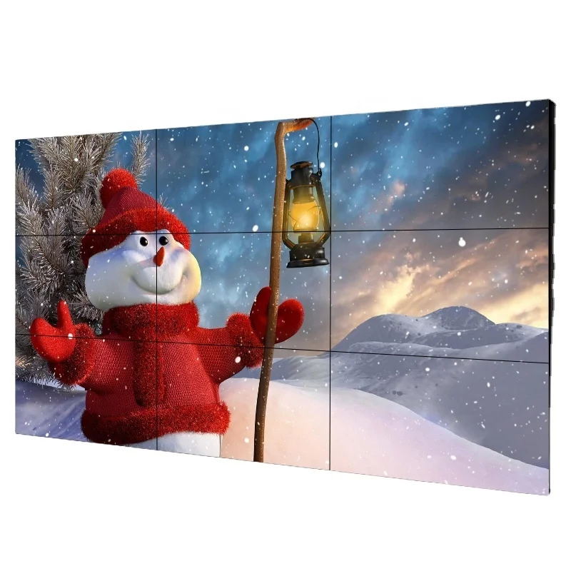 46 Inch Cinema DID Ultra Narrow Bezel Wall-Mounted Advertising TV Video Wall