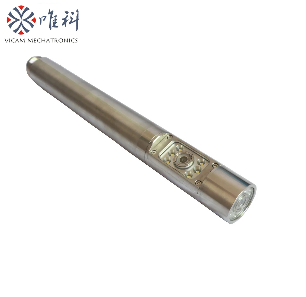 Borehole inspection camera with 45mm underwater camera and 200m flexible soft cable for deep well inspection