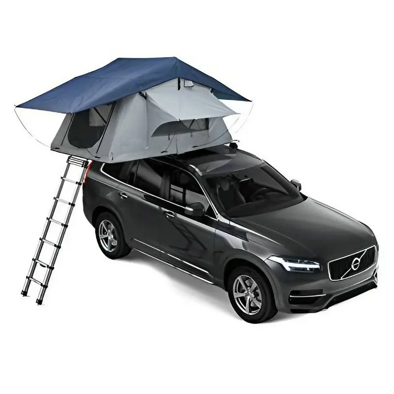 2024 Wholesale Outdoor Waterproof Rooftop Tent 4x4 Offroad Foldable Folding Truck Camping Soft Shell Car Roof Tent for Events