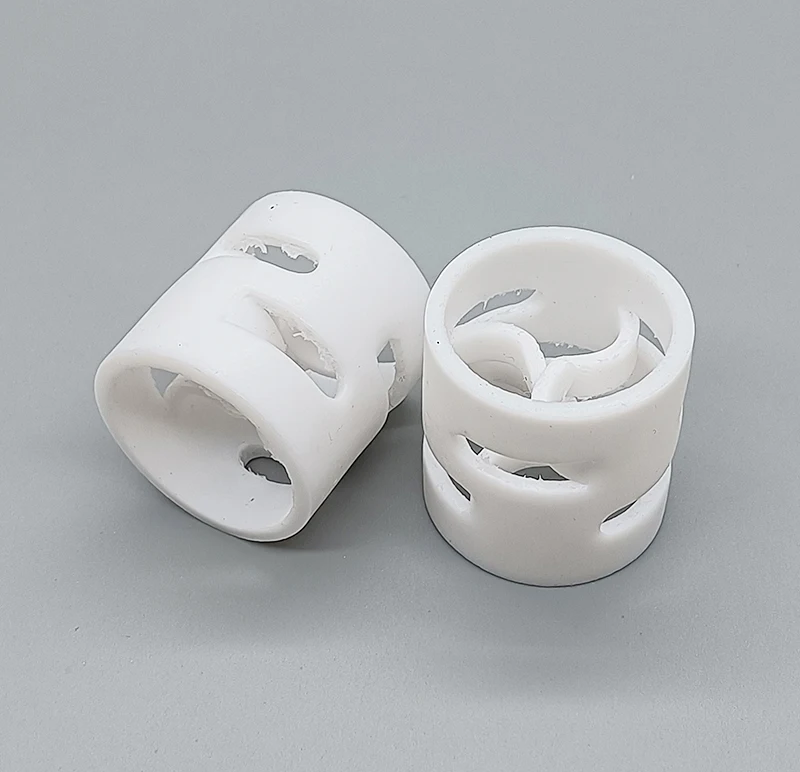 Polypropylene PP PE  PVC PTFE PVDF Plastic Random Packing PP Pall Ring