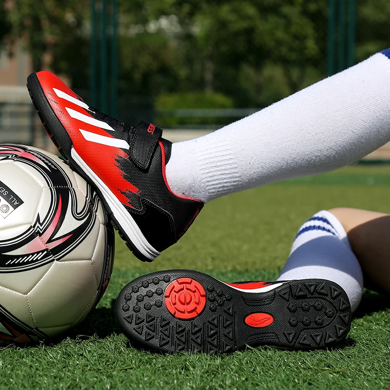 Custom Sport Shoes Factory Long Spike Soccer OEM Ankle Sock Boots Football Training For