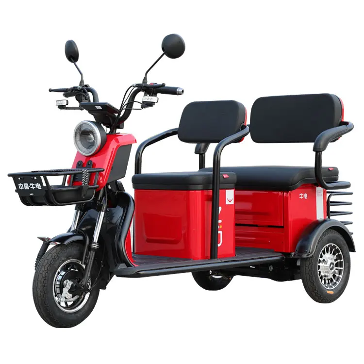 
2021 Niudian hot sale leisure adult tricycle, high-grade electric tricycle 