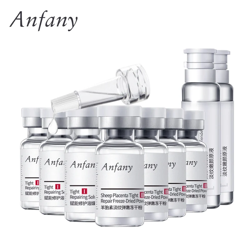 On Sale OEM Private Label Lifting Smooth Skin Wrinkle Removed Freeze-dried Sheep Placenta Lyophilized Serum Powder