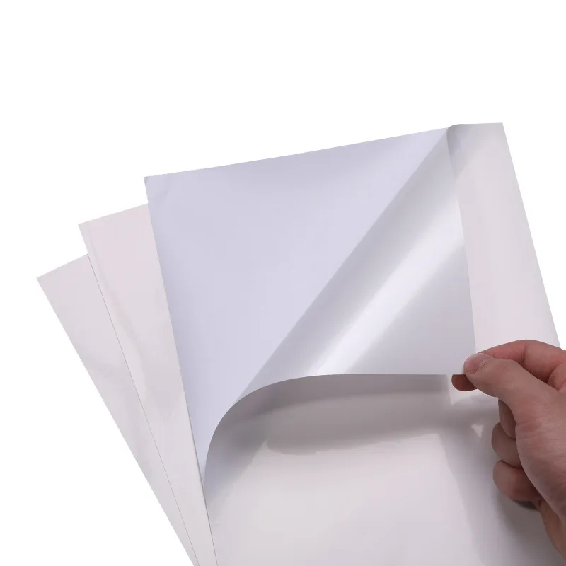 Оптовая продажа водонепроницаемый A4 голографический виниловый стикер лист