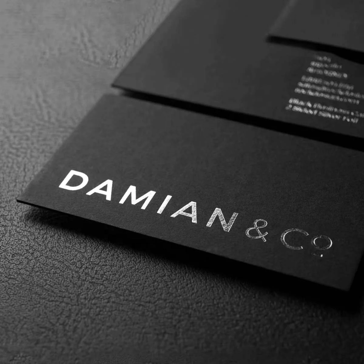 Custom Printed Free Template Hard Cotton Paper Business Card