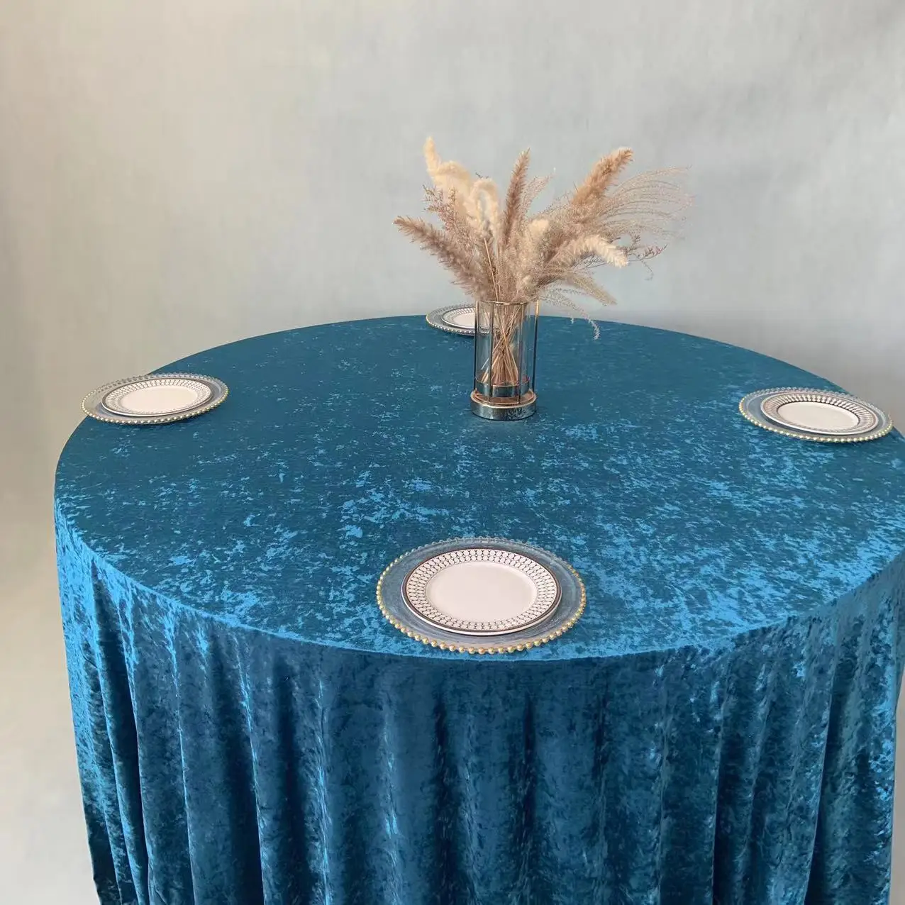 TC039 C#28 velvet table cloth fall table cloths non woven table cloth