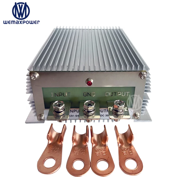 Full power good heat dissipation 600W 25A voltage step up dc dc 12v 24v converter