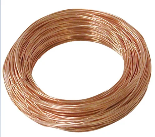 Copper Wire Factory Price 29 Swg Cca Enamelled C11000 C1100 Winding Pure Red Copper Rectangular Wire