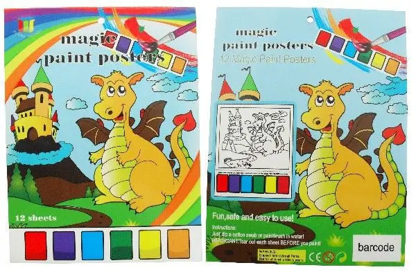 Wholesale price kids canvas boards for painting colour water color